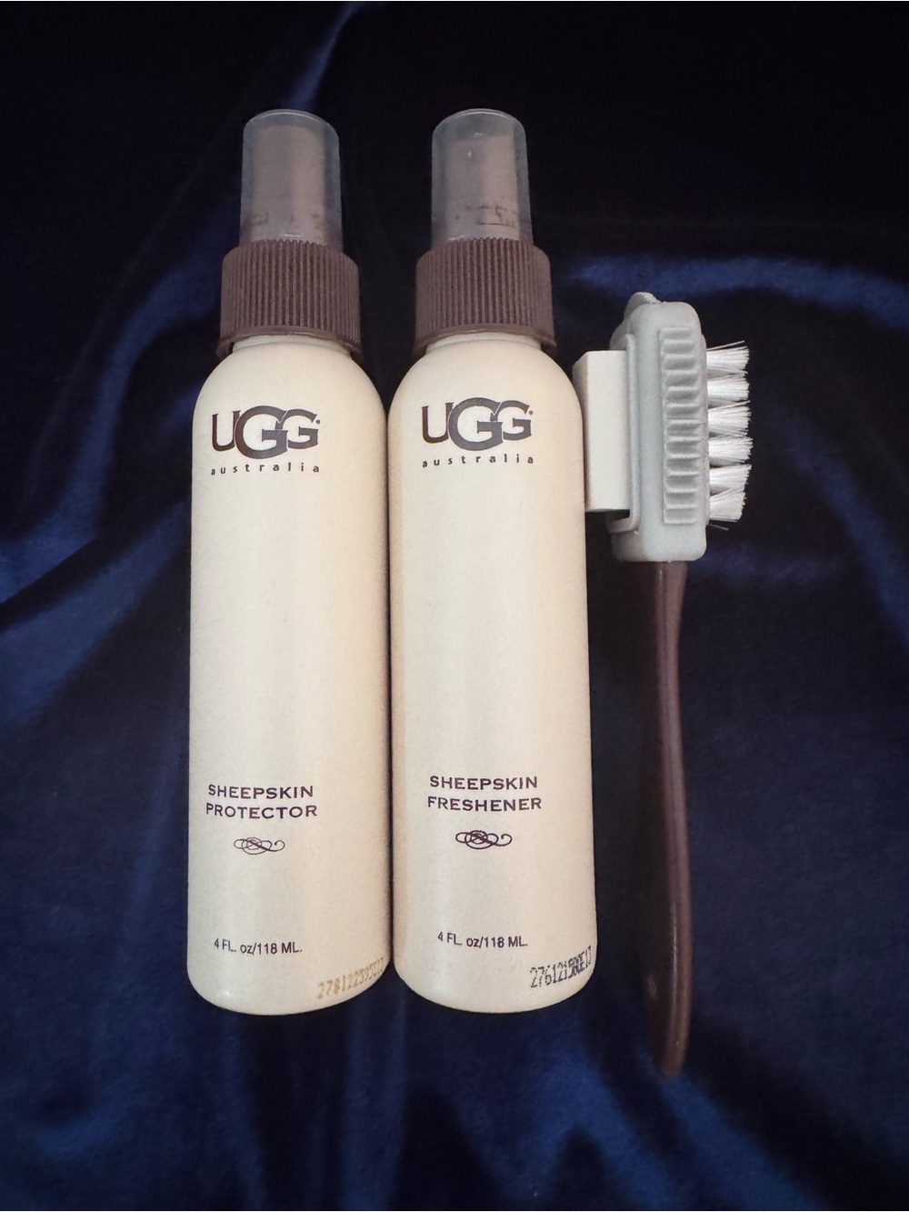 UGG Cream Sheepskin Protector & Freshener Spray Duo with Brush